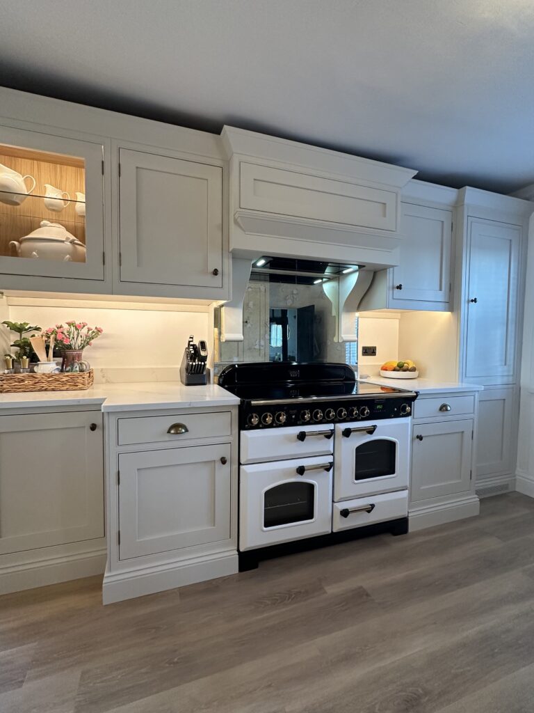 Stylish handmade kitchen in Essex featuring bespoke cabinetry design
