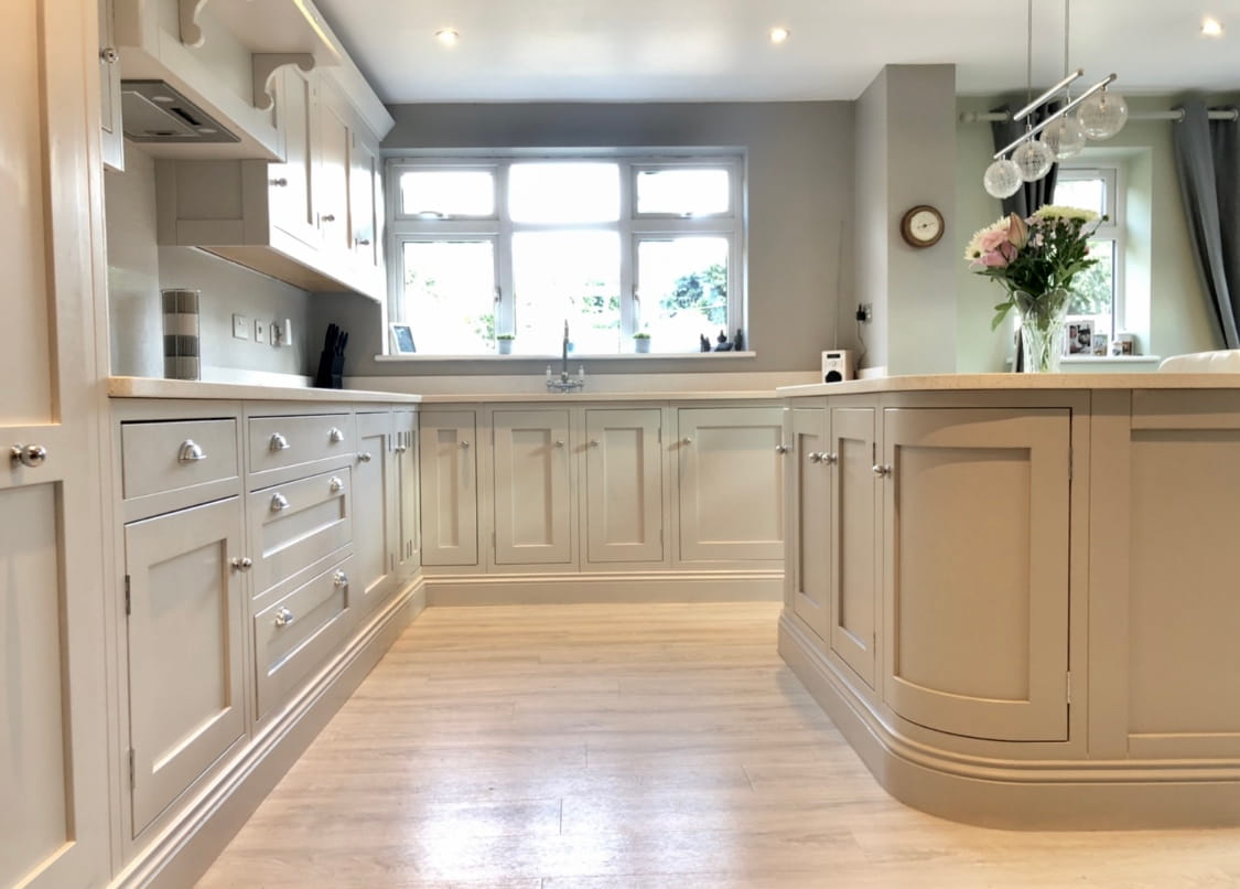 Bespoke Kitchens in Braintree: A Calm, Curved Kitchen For A Nature-Loving Home