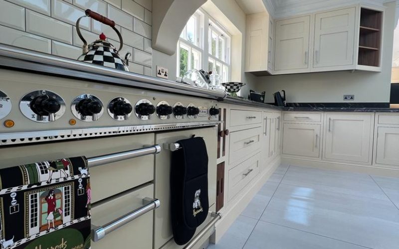 Luxury bespoke kitchen in White Roding handcrafted by Regent St James, showcasing timeless Kitchens Essex design.